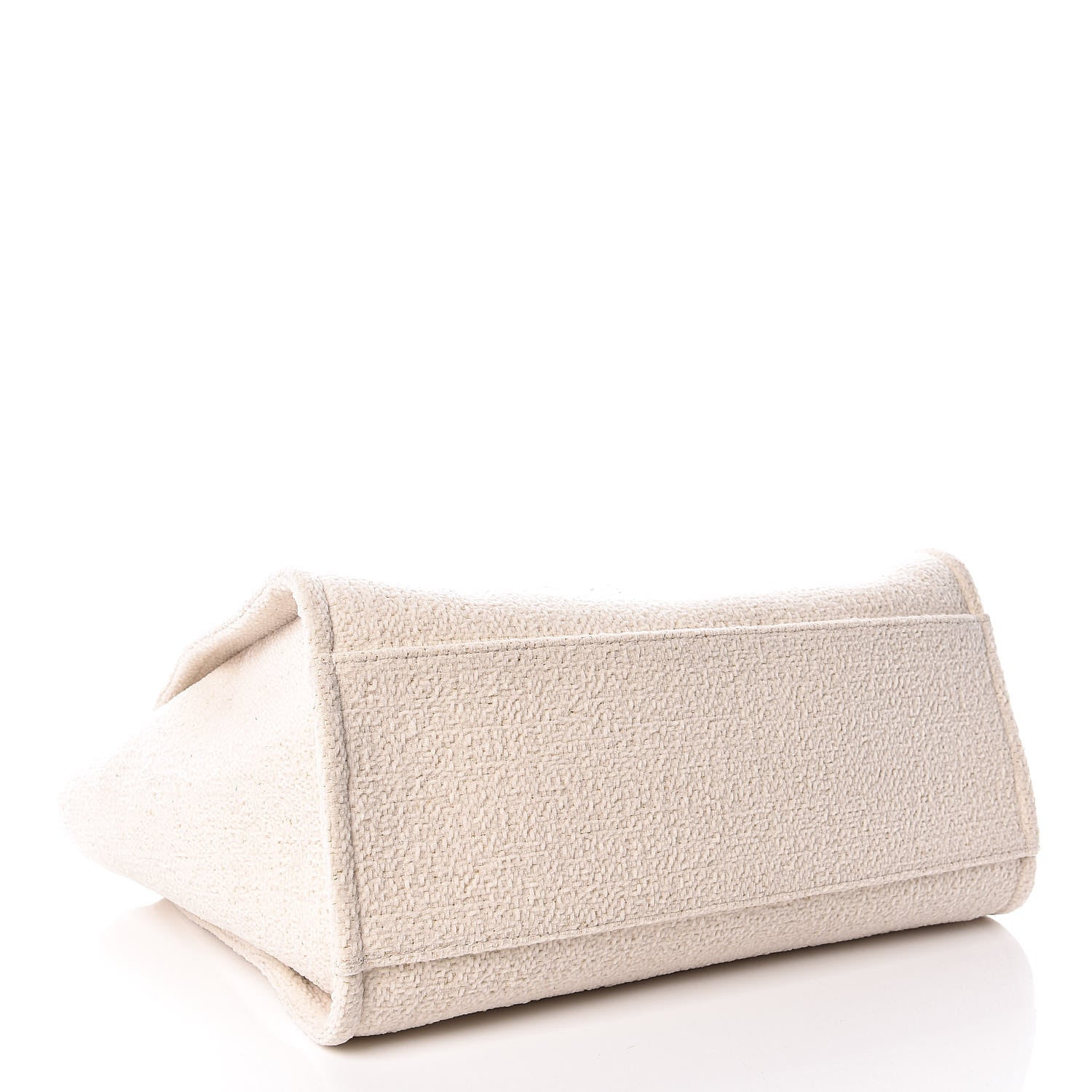 Chanel Lurex Boucle Medium Deauville Tote White 5 of 11