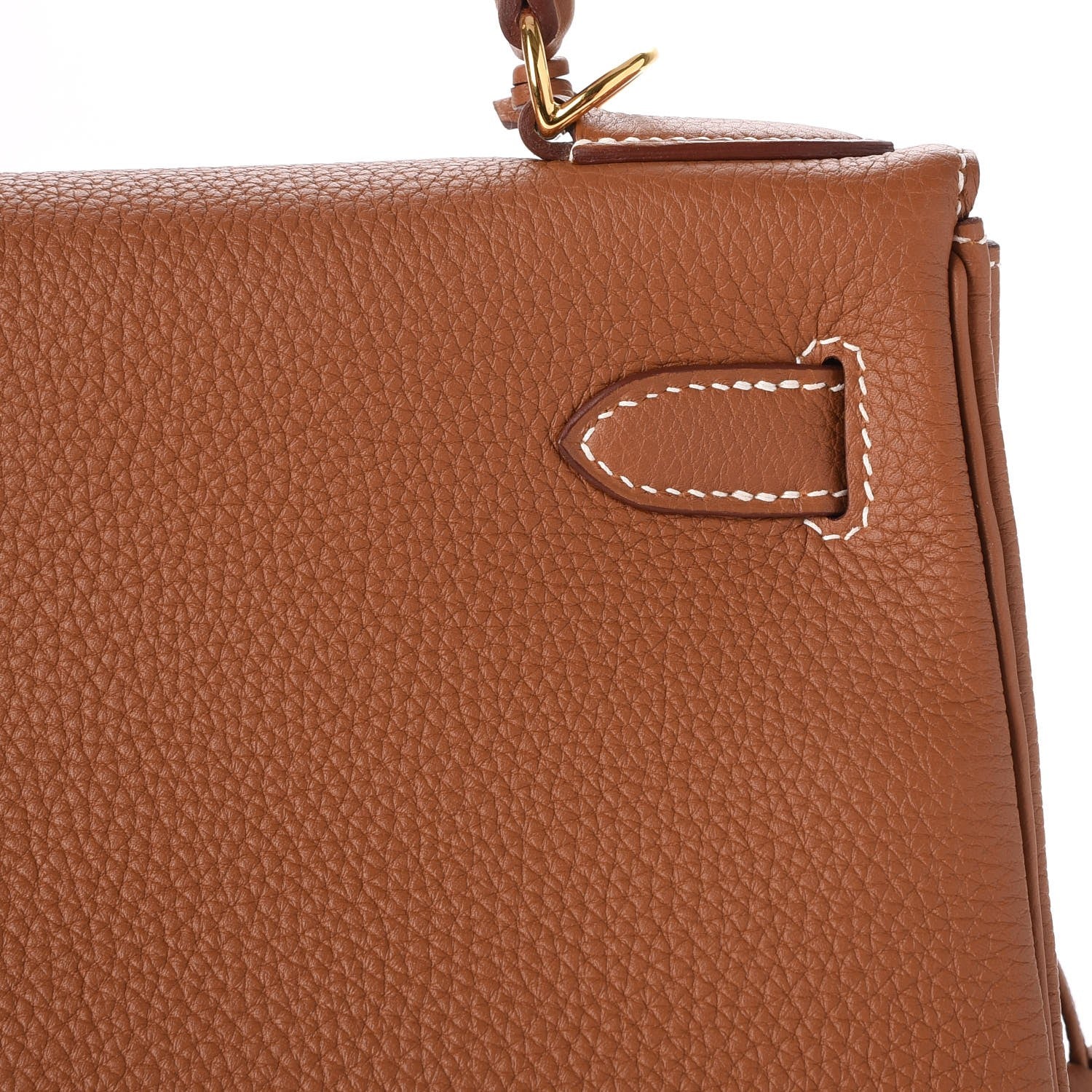 Hermes Togo Kelly Retourne 28 Gold 33 of 38