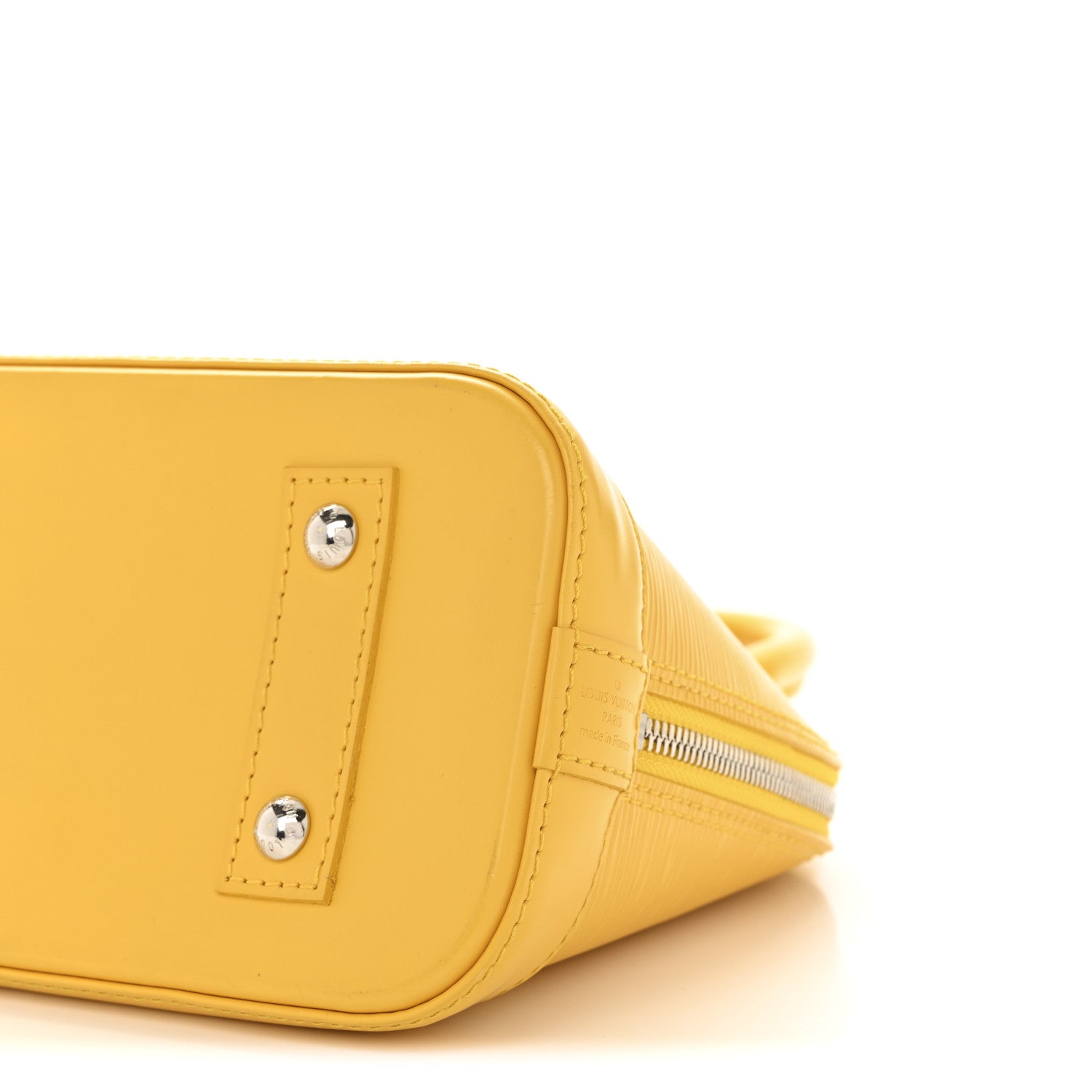 Louis Vuitton Epi Alma BB Citron 10 of 14