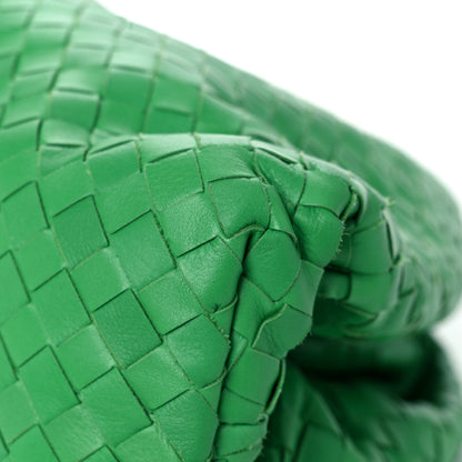 Bottega Veneta Nappa Maxi Intrecciato The Pouch Oversized Clutch Racing Green 8 of 12