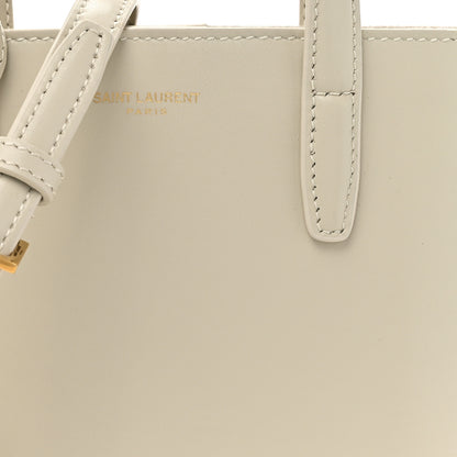 Saint Laurent Calfskin Mini Toy Shopping Tote Crema Soft 8 of 13