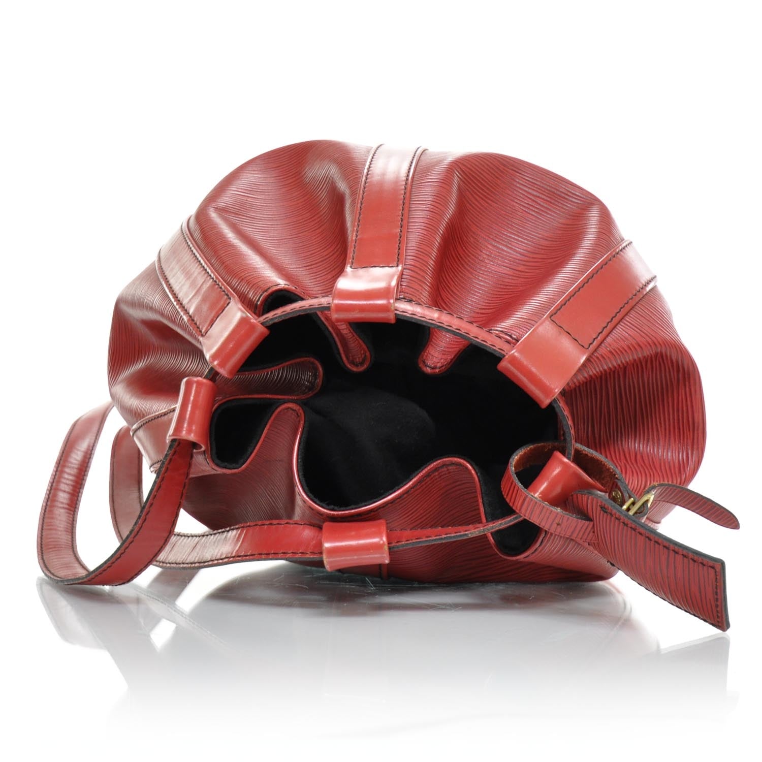 Louis Vuitton Epi Randonnee GM Castillan Red 6 of 8
