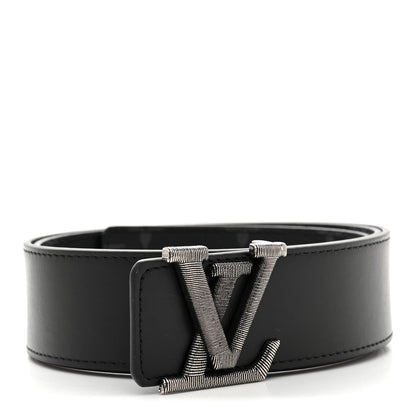Louis Vuitton Monogram Eclipse 40mm LV Stitch Reversible Belt 90 36 90 36 Black 2 of 9