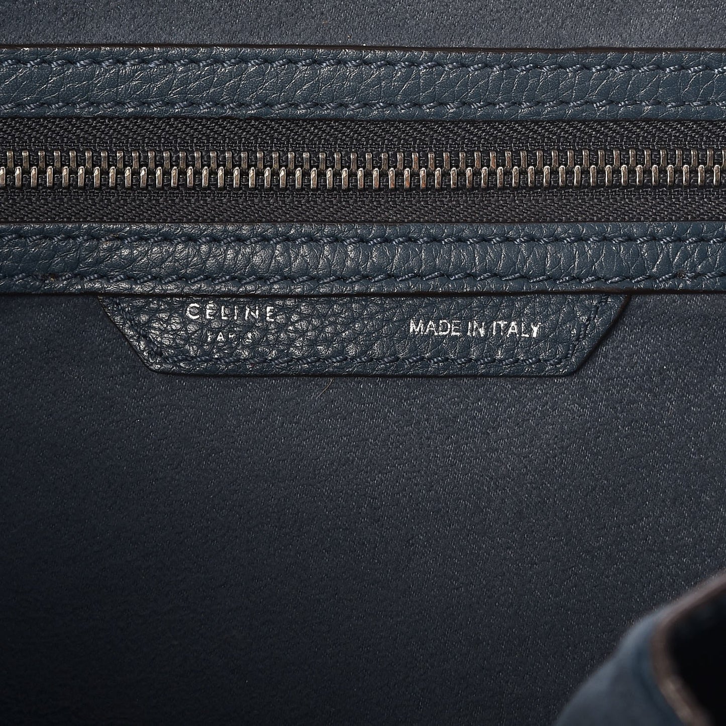 Drummed Calfskin Mini Luggage Orage