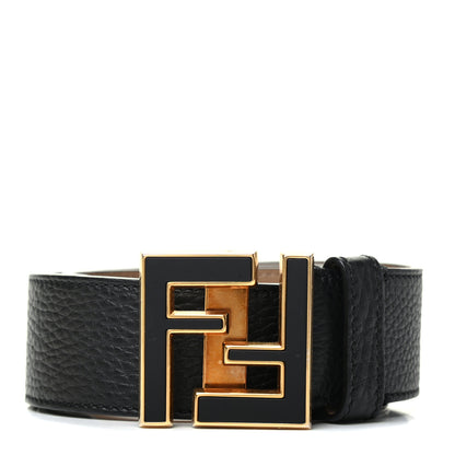Fendi Calfskin FF Belt 90 36 Black 1 of 6