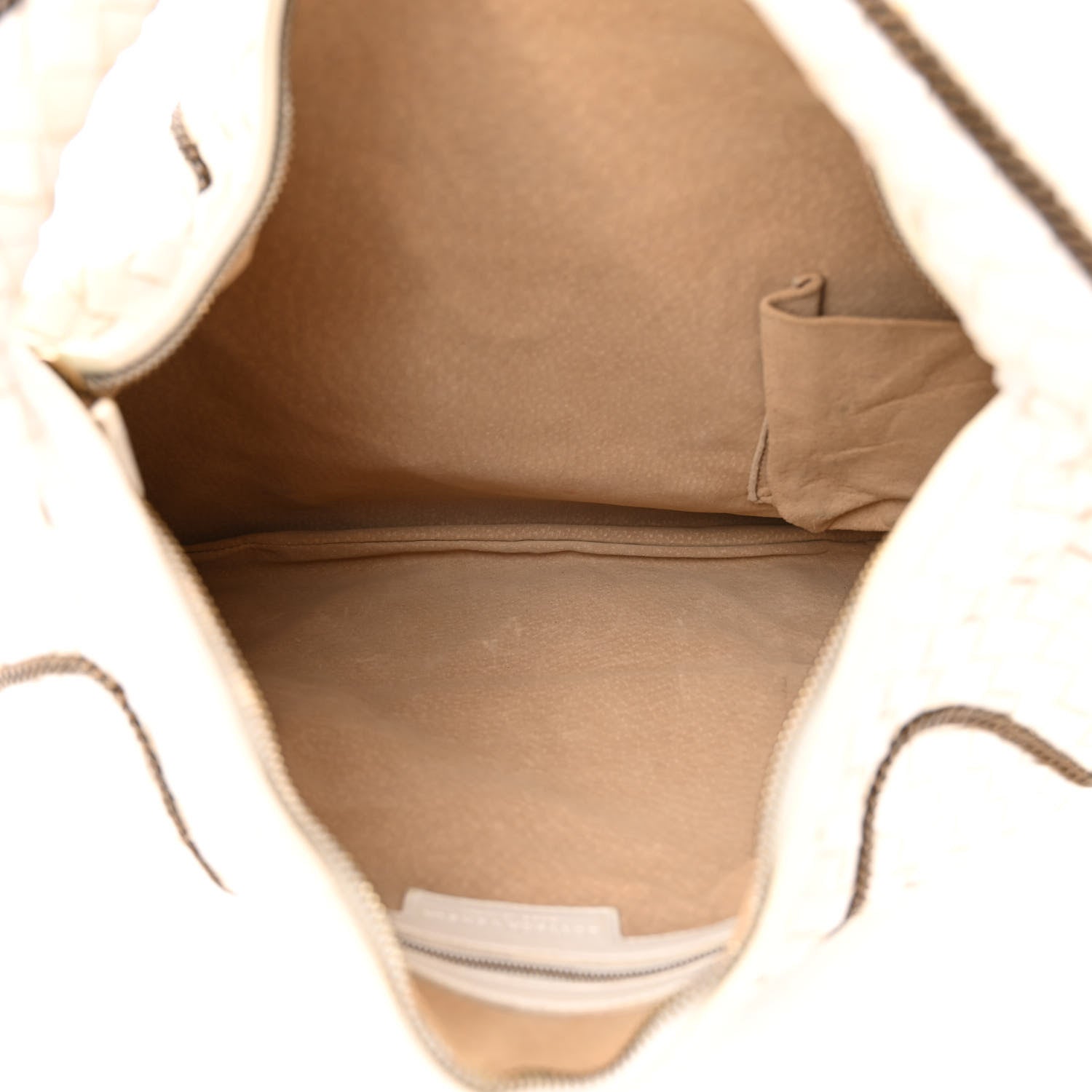Bottega Veneta Nappa Intrecciato Medium Veneta Chain Hobo White 5 of 14