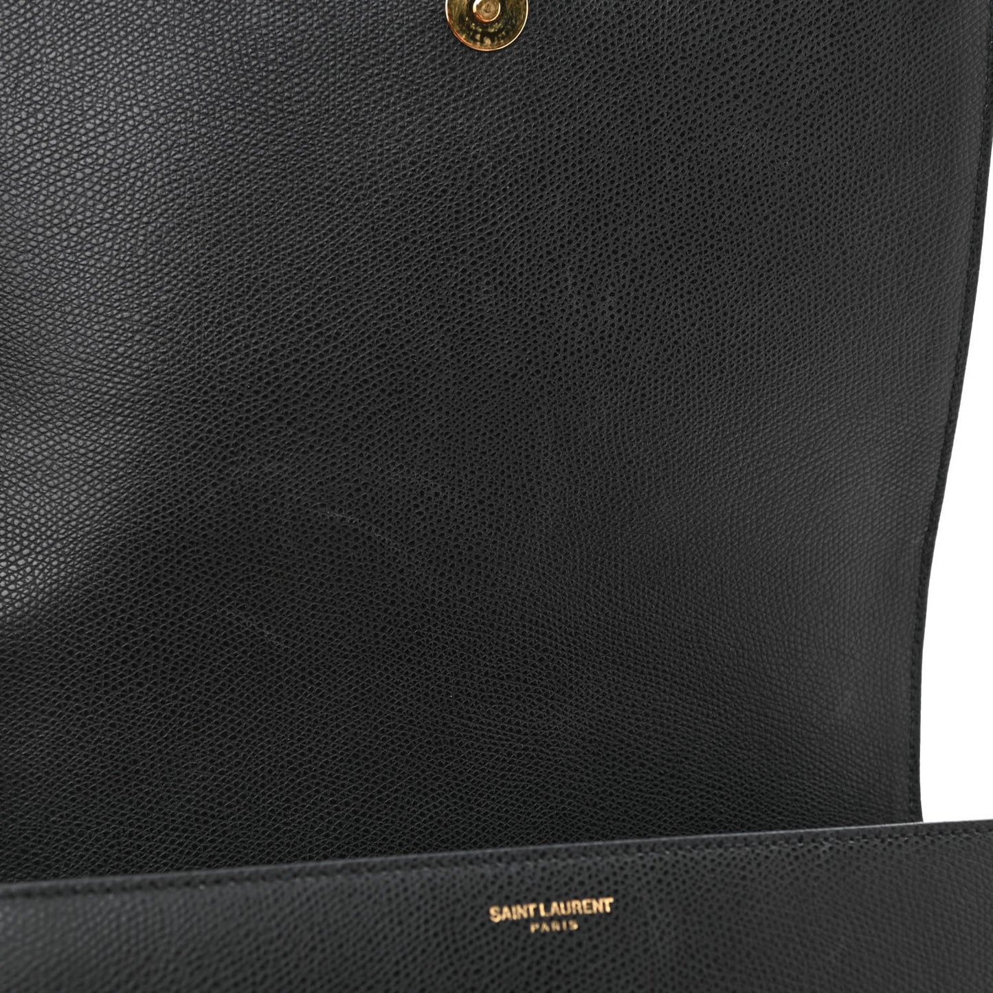 Textured Calfskin Medium Classic Monogram Universite Bag Black