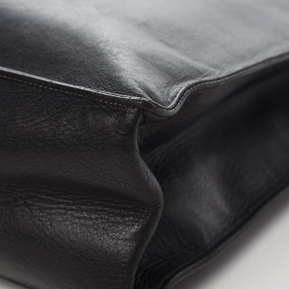 Chanel Calfskin CC Tote Black 11 of 13