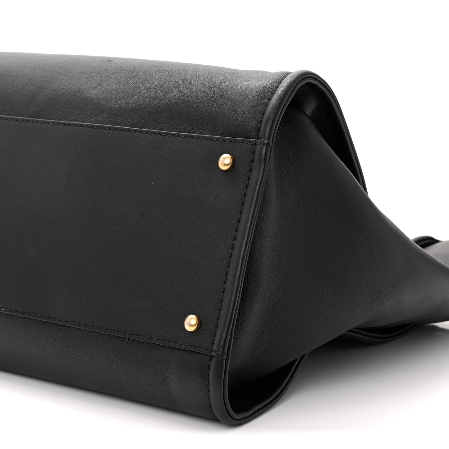 Calfskin Medium Deauville Tote Black Multicolor