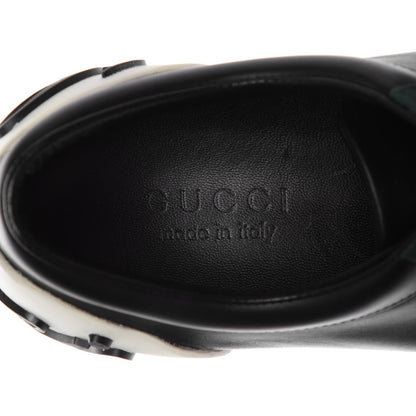 Gucci Calfskin Web Mens Sneakers 7.5 Black 10 of 13