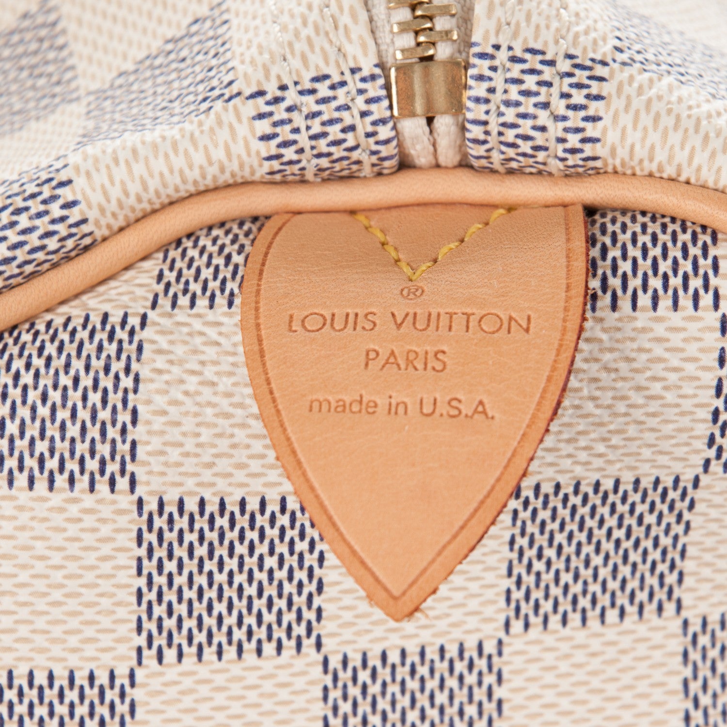 Louis Vuitton Damier Azur Speedy 30 5 of 8