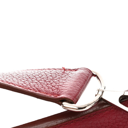 Hermes Taurillon Clemence Jypsiere 34 Rubis 16 of 20