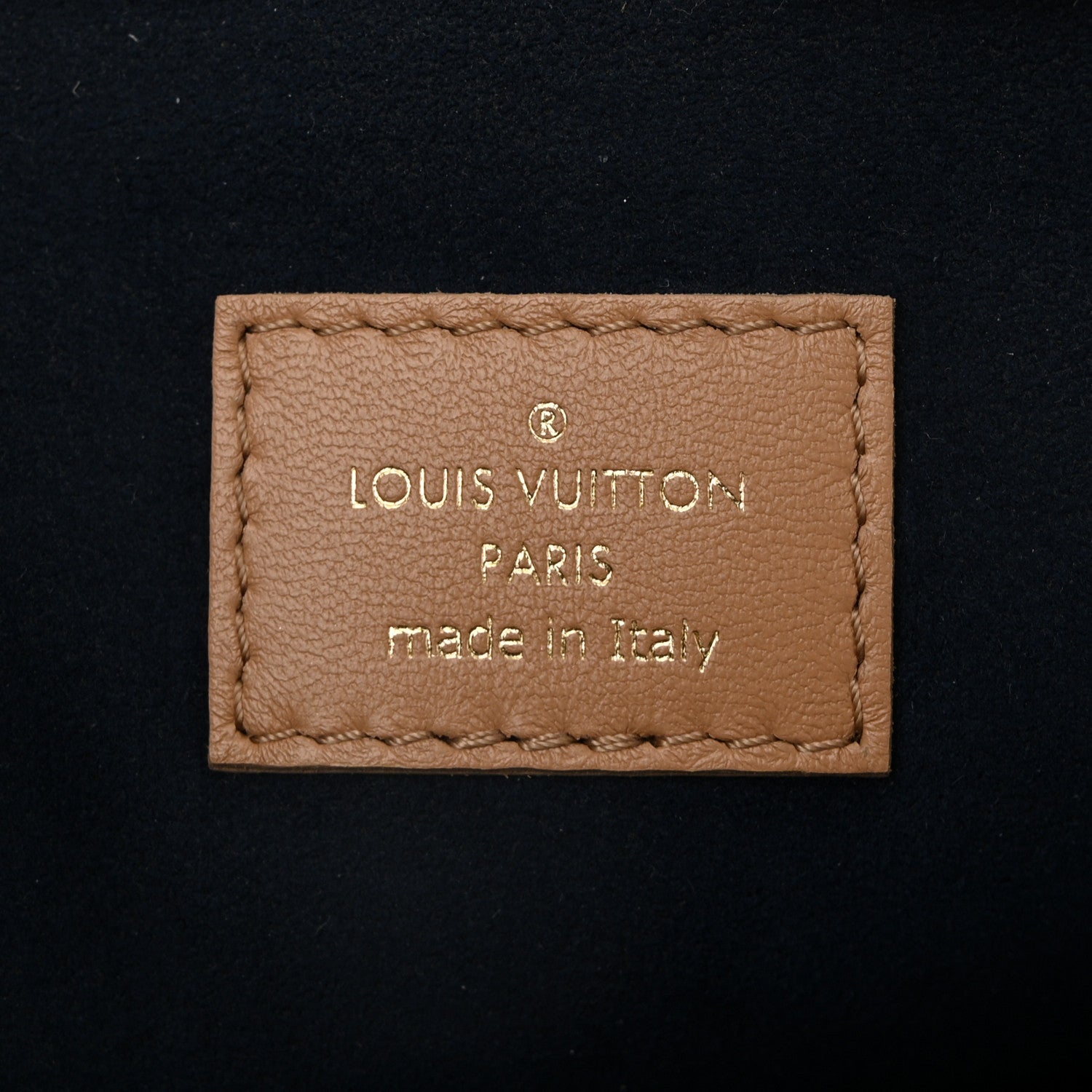 Louis Vuitton Lambskin Embossed Monogram Coussin PM Taupe 6 of 9