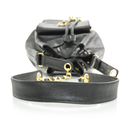 Chanel Caviar Drawstring Shoulder Bag Black 6 of 11