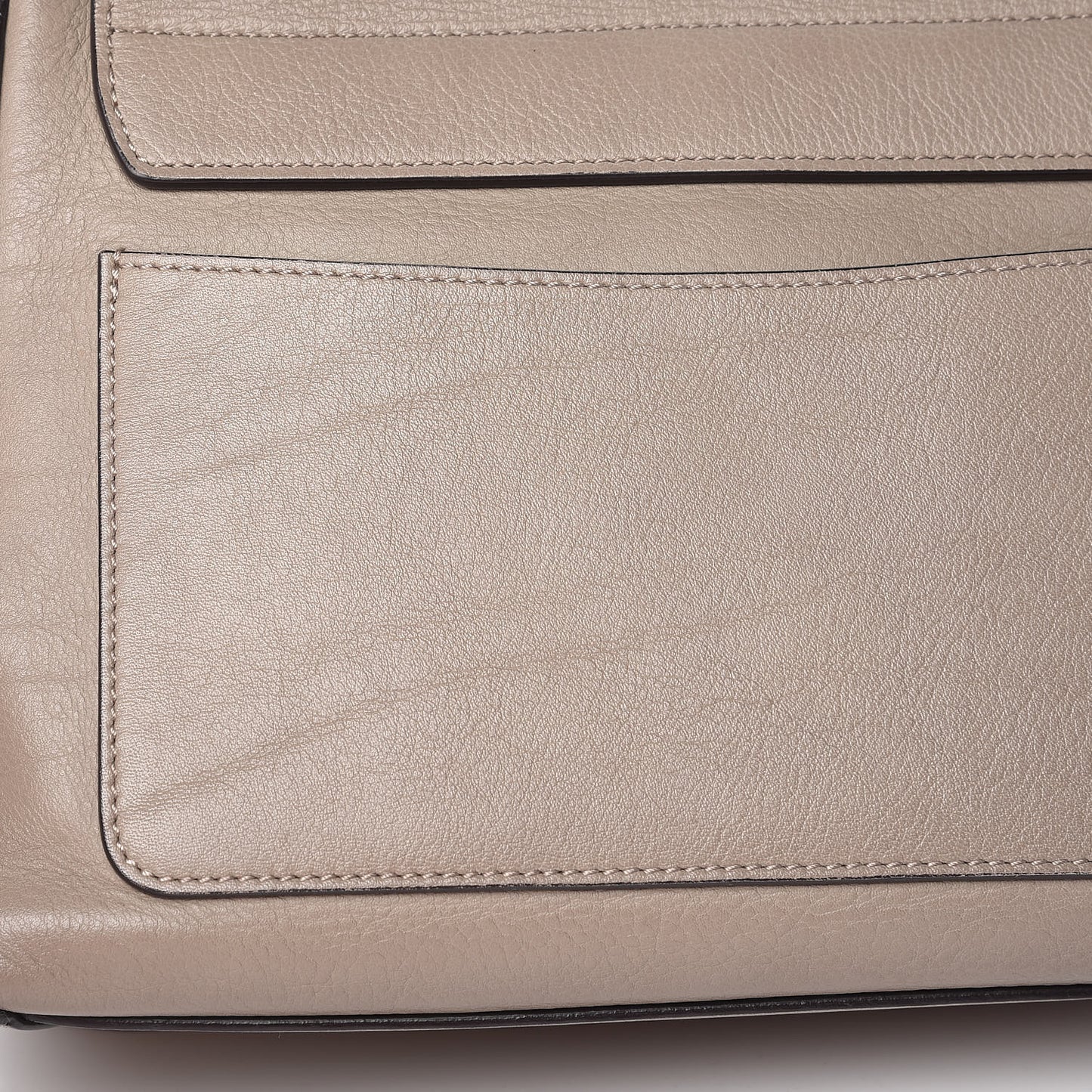 Calfskin Small Faye Day Shoulder Bag Motty Grey