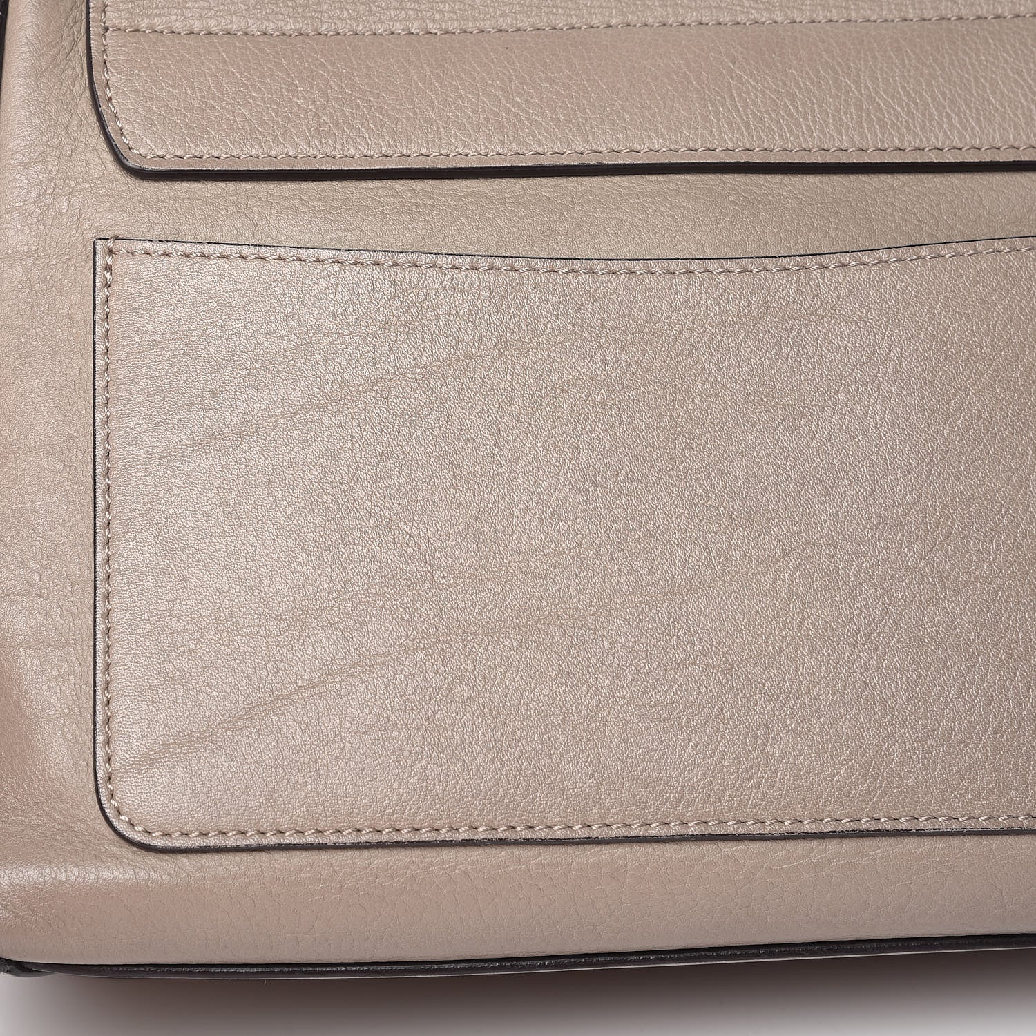 Chloe Calfskin Small Faye Day Shoulder Bag Motty Grey 15 of 16