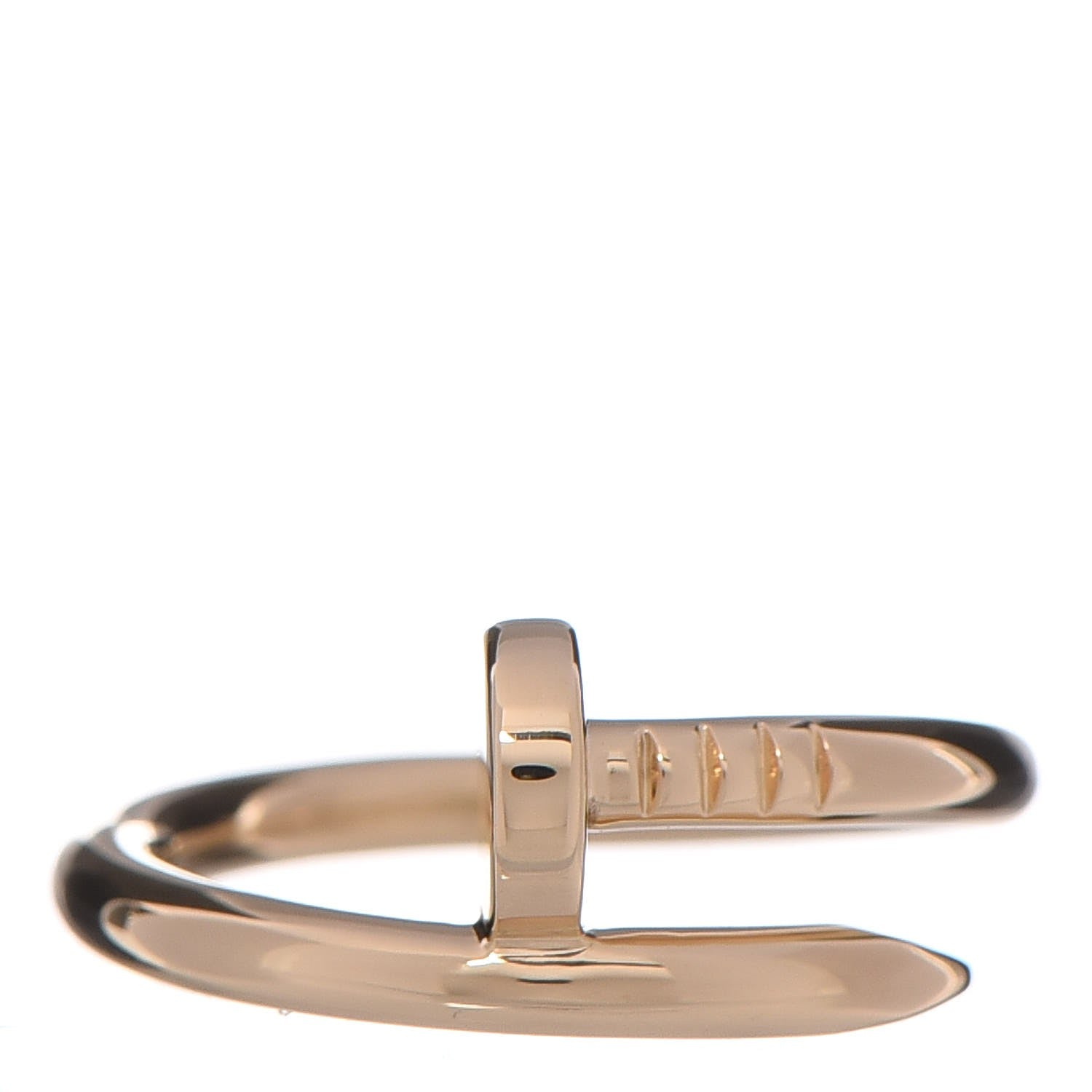Cartier 18K Yellow Gold Juste Un Clou Ring 58 8.25 1 of 6