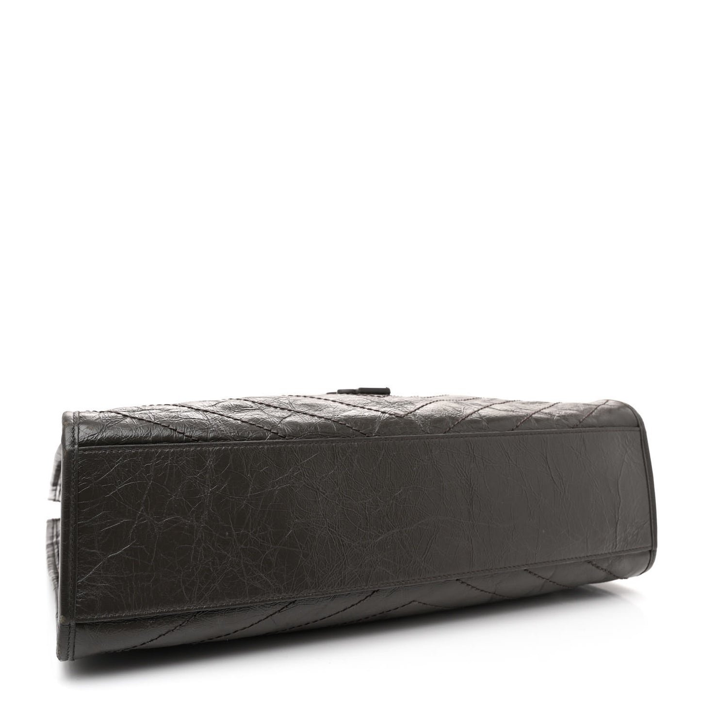 Crinkled Calfskin Matelasse Monogram Niki Shoulder Bag Storm