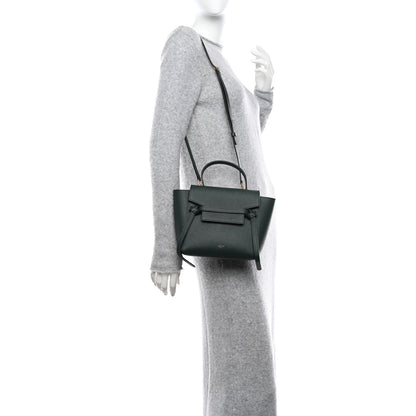 Celine Grained Calfskin Nano Belt Bag Amazone 2 of 13