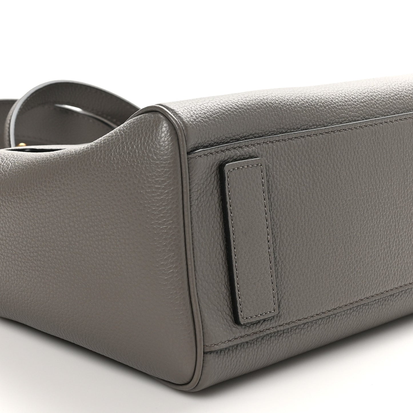 Calfskin Virtus Top Handle Bag Grey