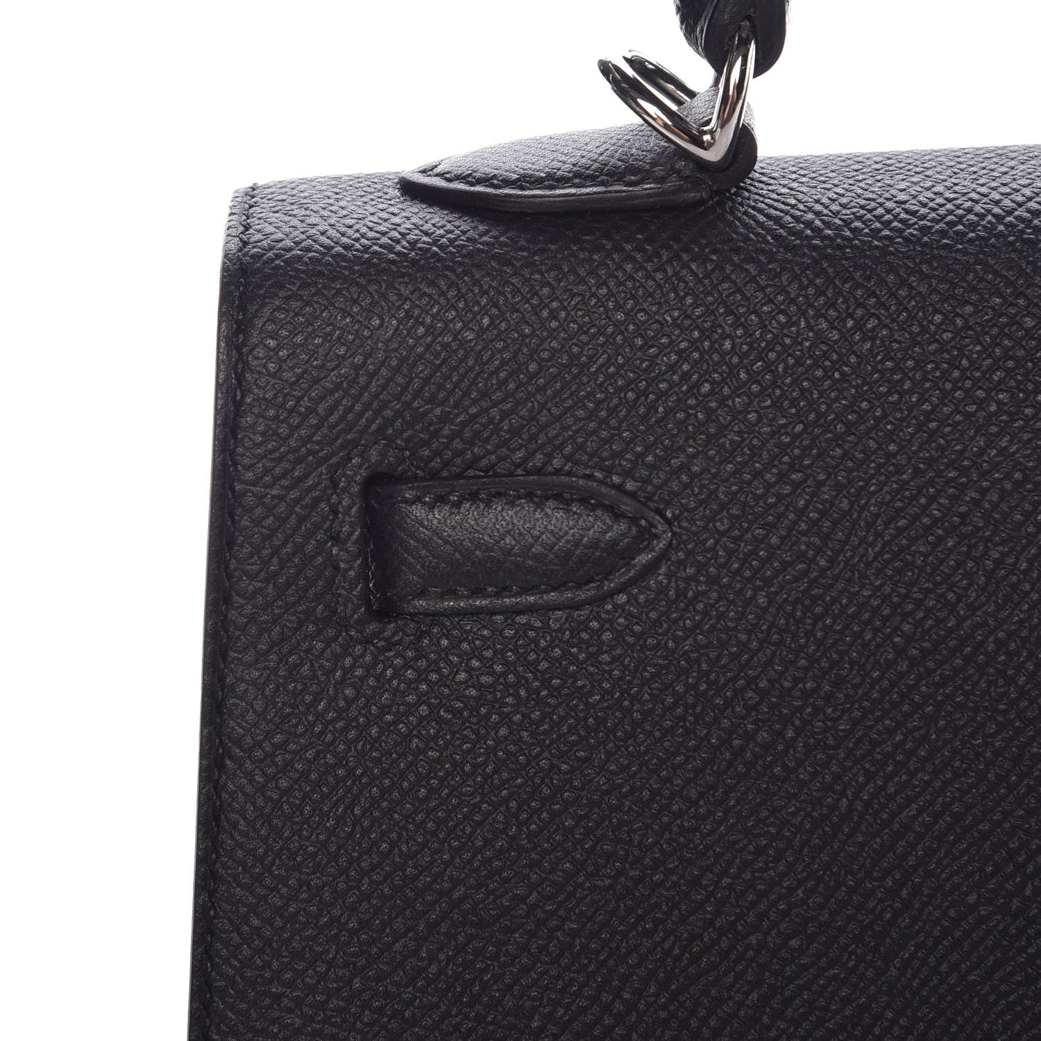 Hermes Epsom Kelly Sellier 25 Black 15 of 38