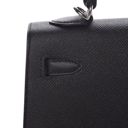 Hermes Epsom Kelly Sellier 25 Black 15 of 38