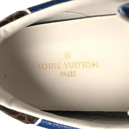 Louis Vuitton Monogram Escale Time Out Sneakers 38 Blue 8 of 9