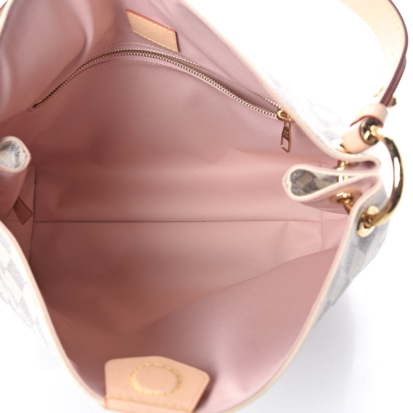 Damier Azur Graceful PM Rose Ballerine