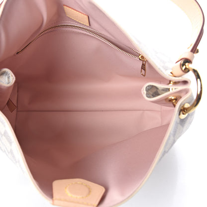 Louis Vuitton Damier Azur Graceful PM Rose Ballerine 5 of 12