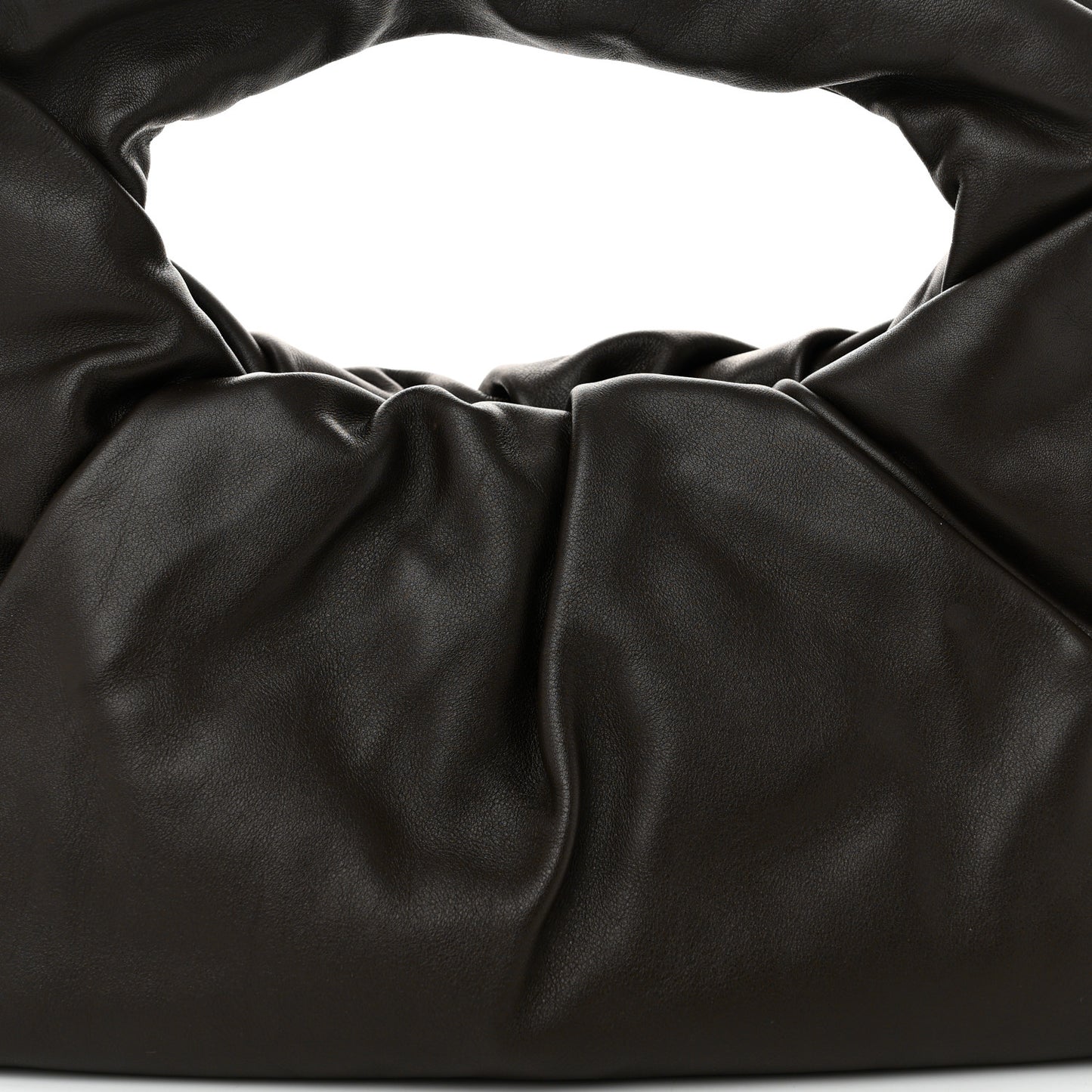 Smooth Butter Calfskin Small The Shoulder Pouch Brownie