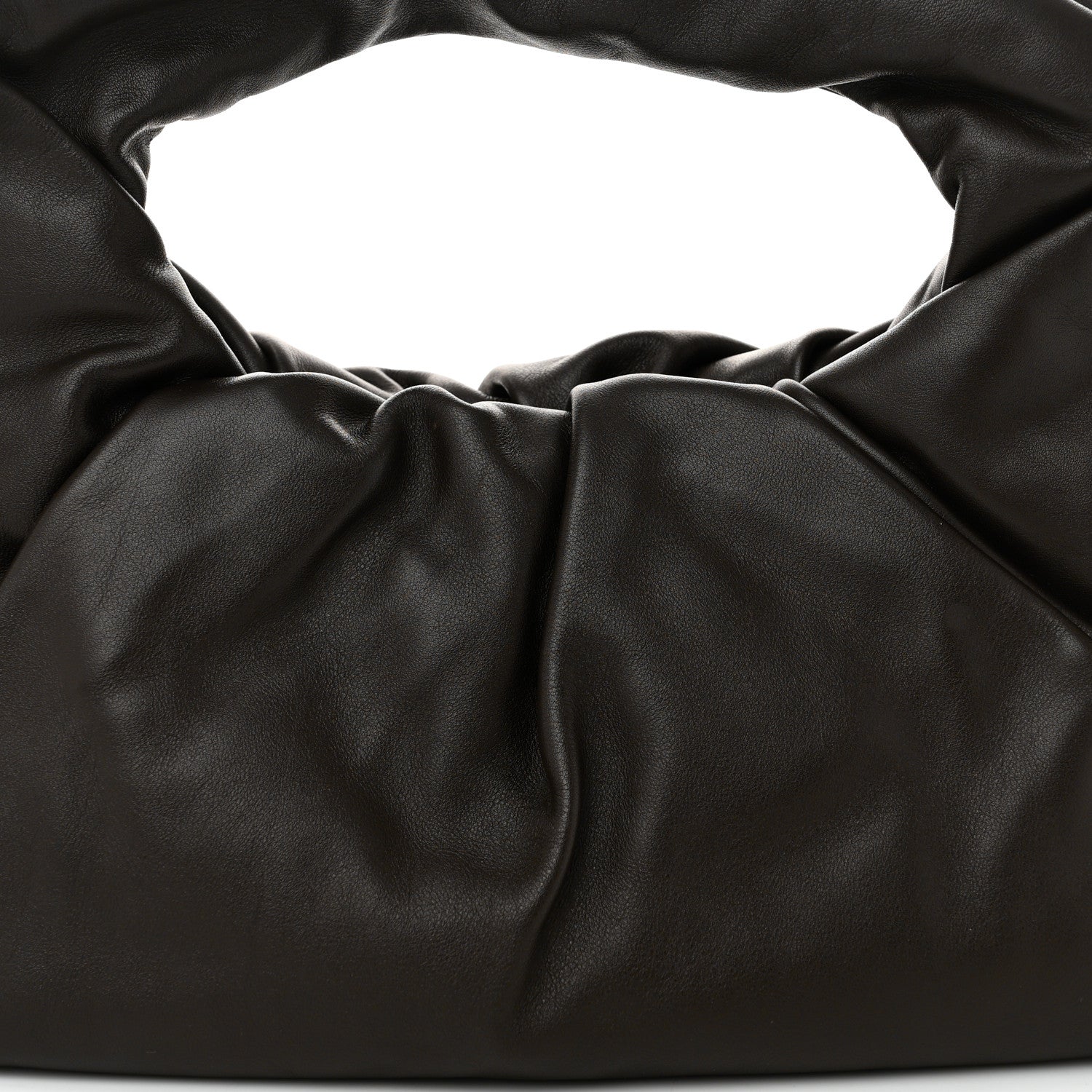 Bottega Veneta Smooth Butter Calfskin Small The Shoulder Pouch Brownie 8 of 10