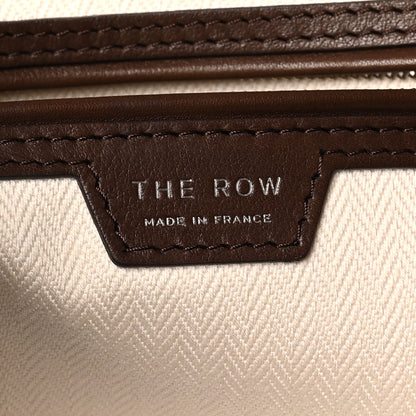 The Row Polished Saddle Calfskin Marlo 17 Tote Bag Deep Brown 6 of 9
