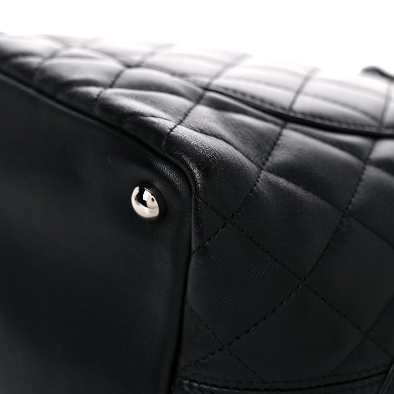 Chanel Calfskin Quilted Medium Cambon Tote Black 11 of 20