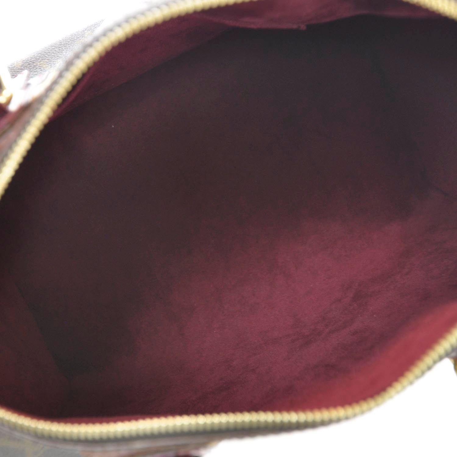 Louis Vuitton Monogram Mirage Speedy 30 Bordeaux 6 of 8