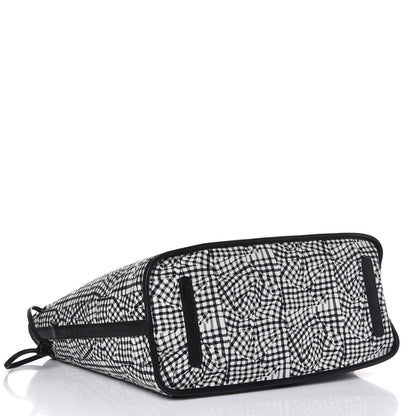 MCM Visetos Large Liz Reversible Shopper Tote Black 9 of 9