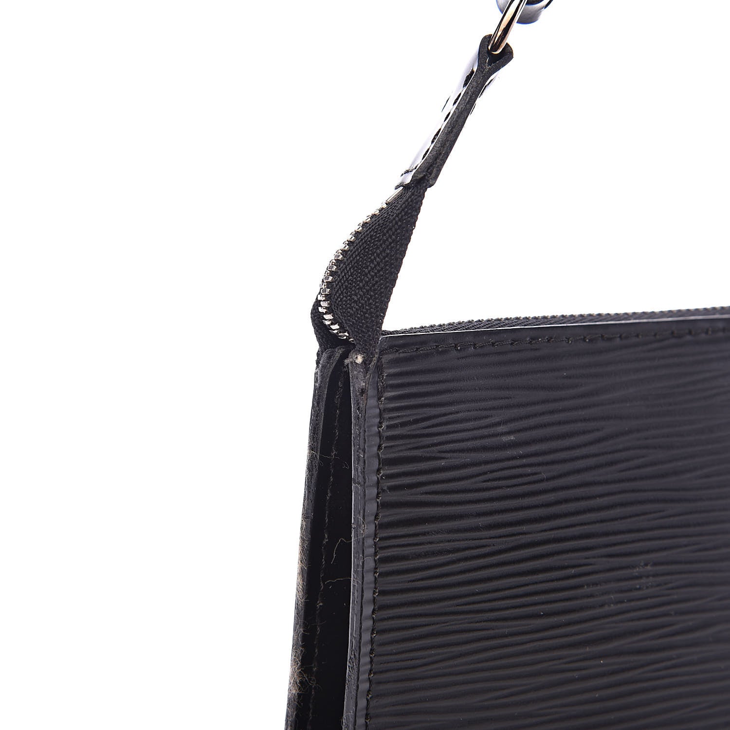 Louis Vuitton Epi Pochette Accessories 24 Black 10 of 11