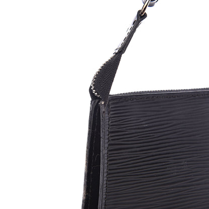 Louis Vuitton Epi Pochette Accessories 24 Black 10 of 11