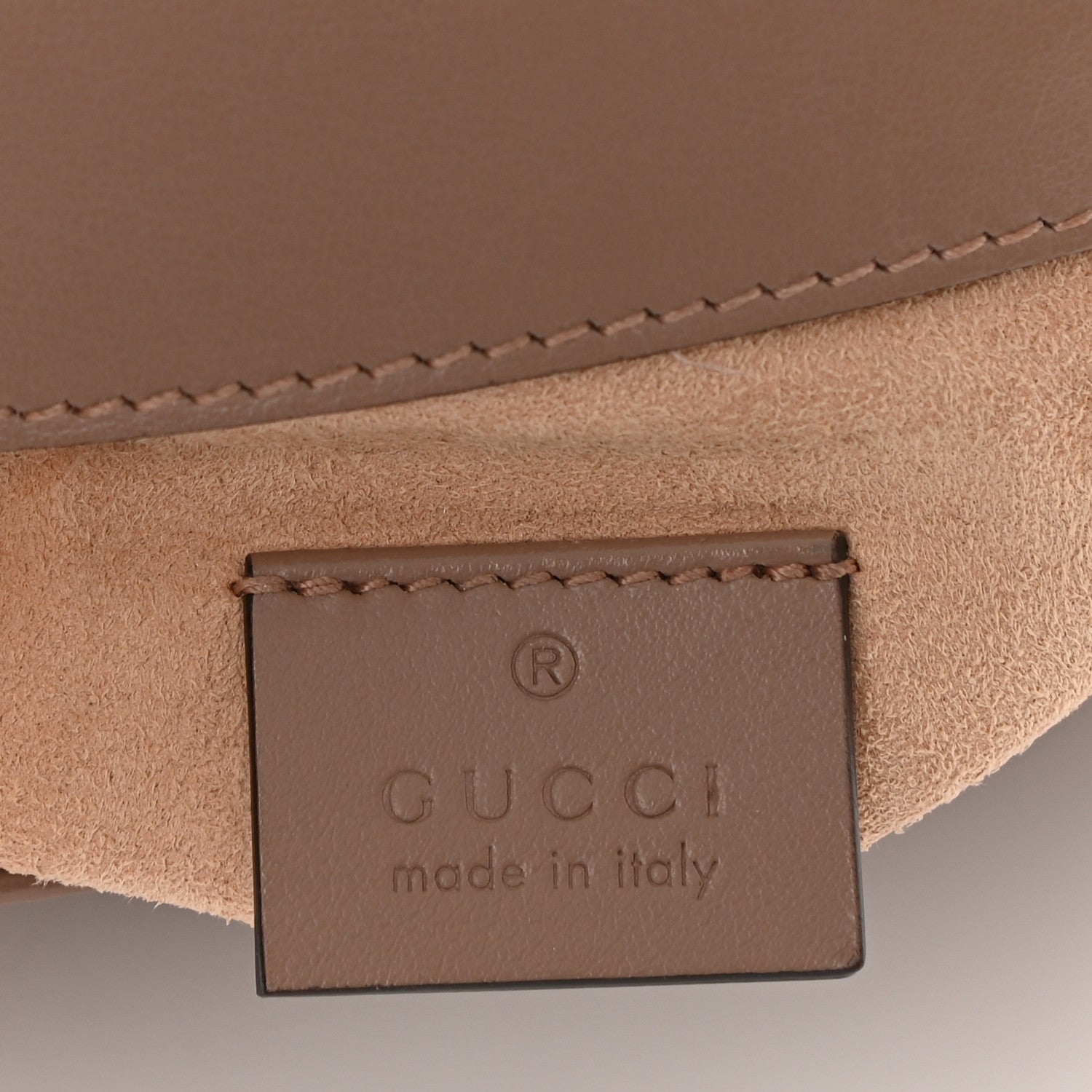 Gucci Calfskin Matelasse Mini GG Marmont Top Handle Shoulder Bag Porcelain Rose 6 of 12