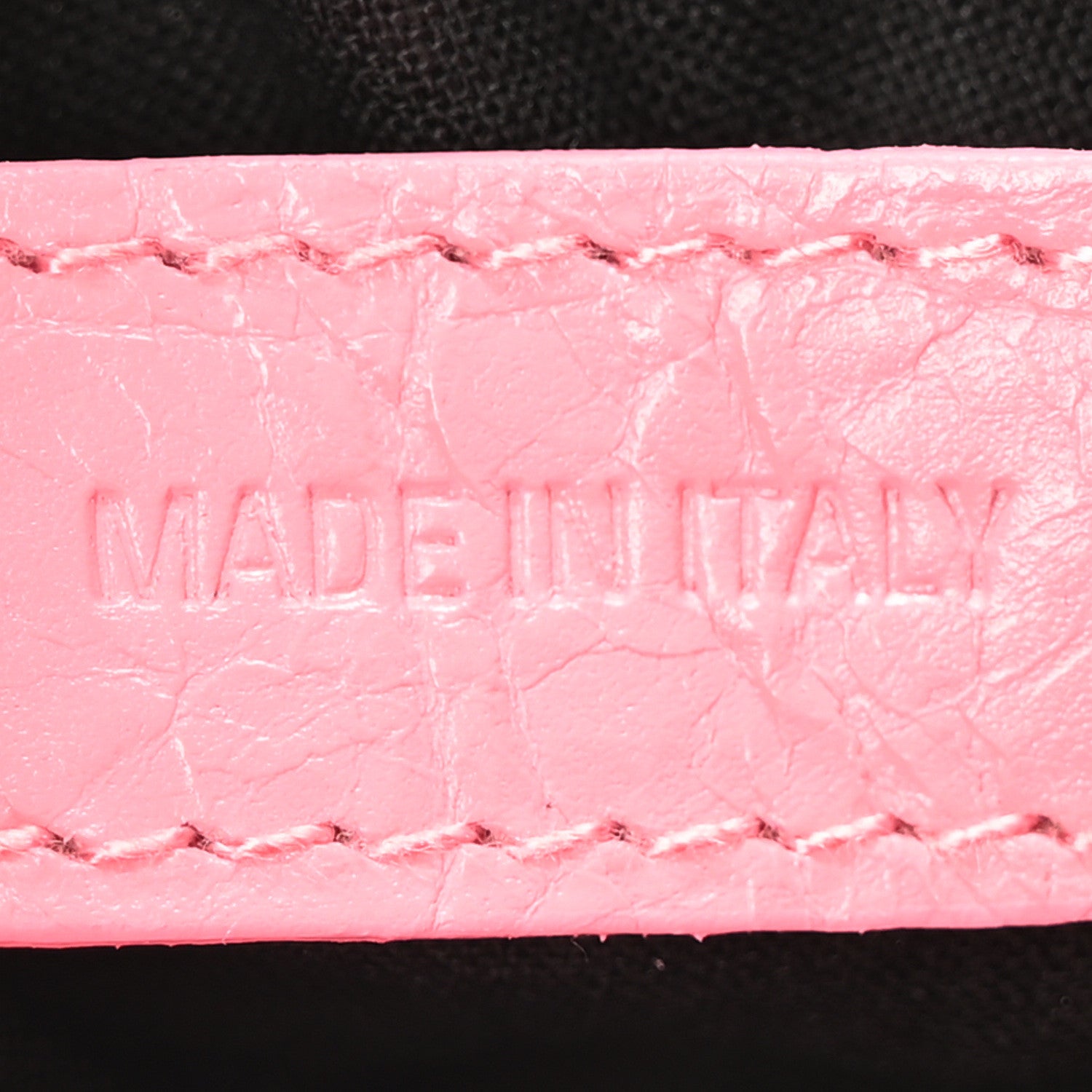 Balenciaga Agneau Arena Graffiti Le Cagole Shoulder Bag XS Sweet Pink 8 of 12