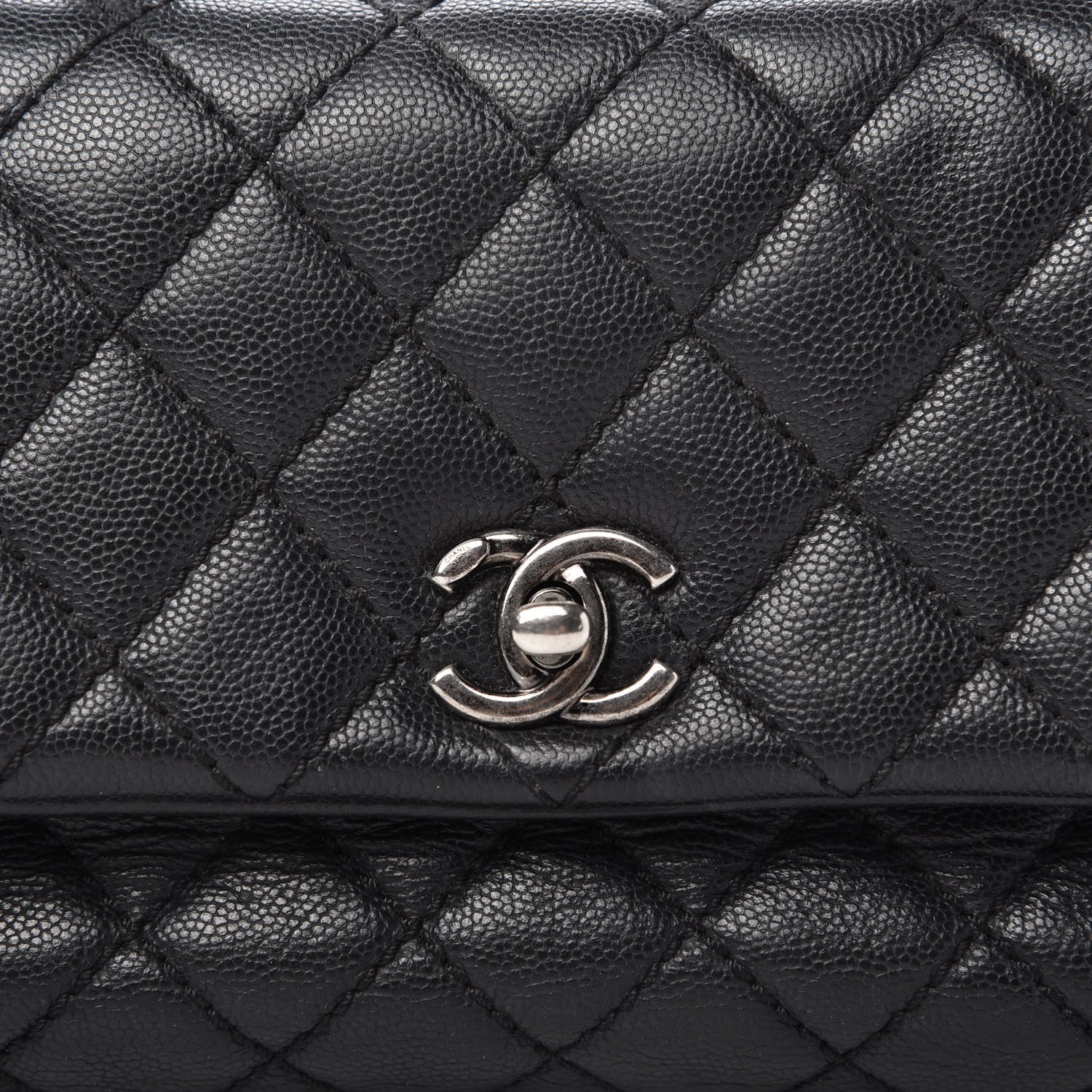 Chanel Caviar Quilted Mini Coco Handle Flap Black 10 of 11