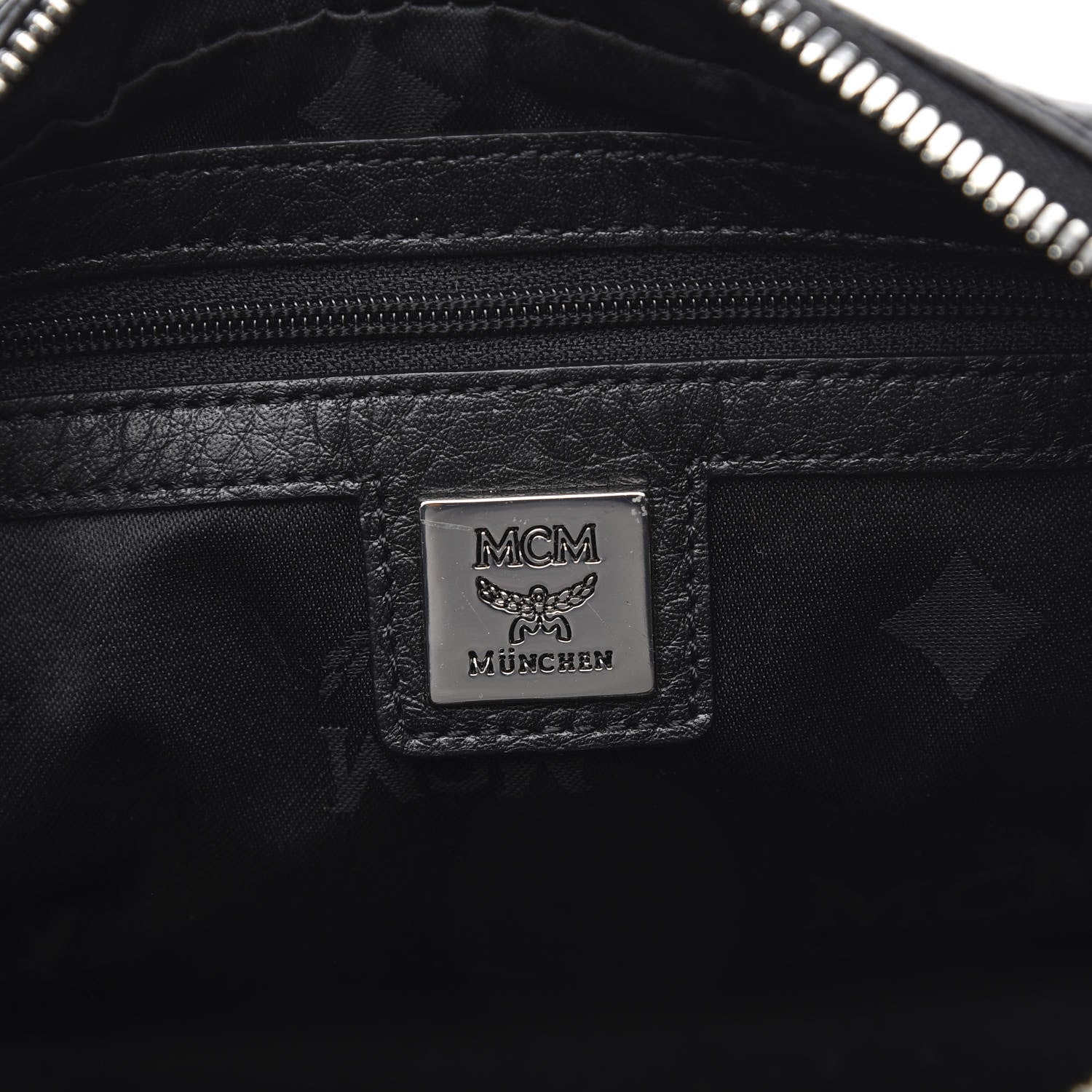 MCM Visetos Small Heritage Line Camera Crossbody Bag Black 6 of 9