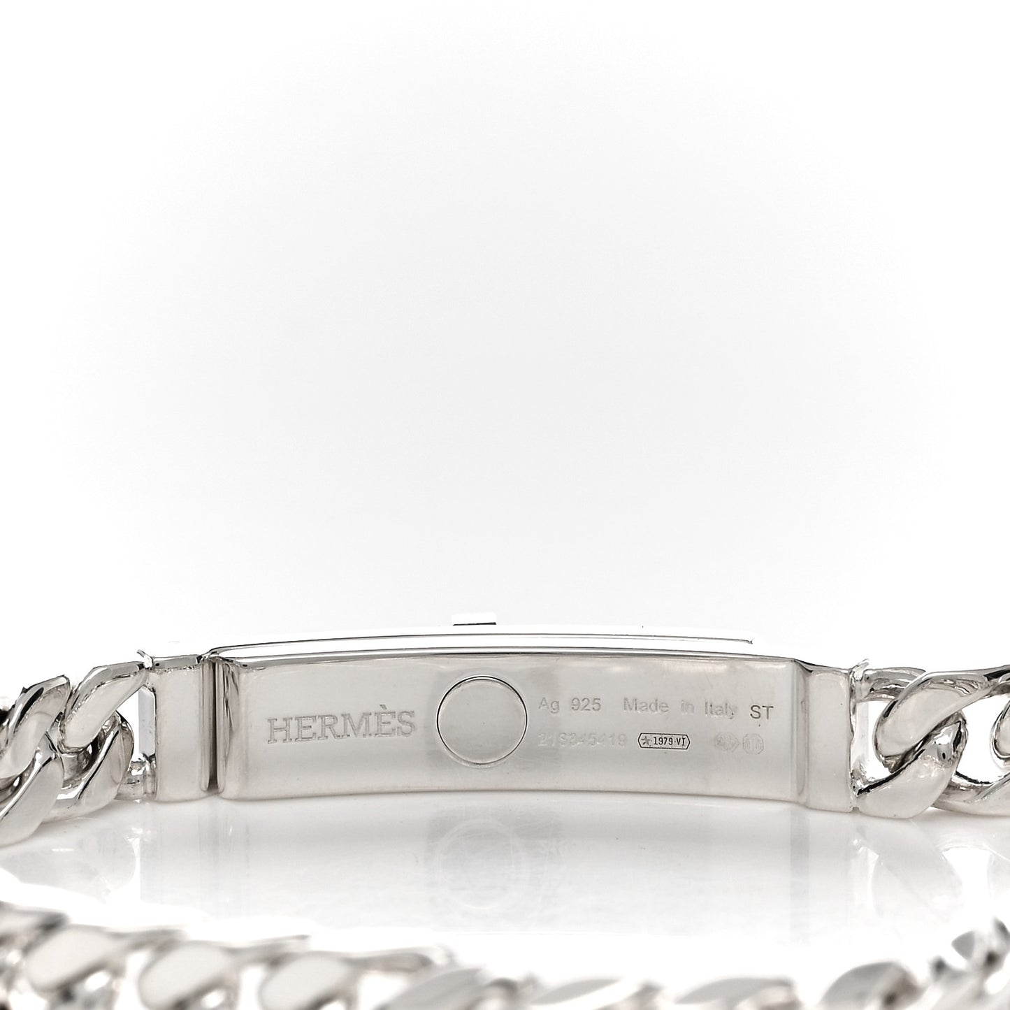 Sterling Silver TPM Kelly Gourmette Bracelet ST