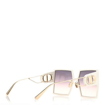 Christian Dior Square 30 Montaigne SU Sunglasses White 4 of 8