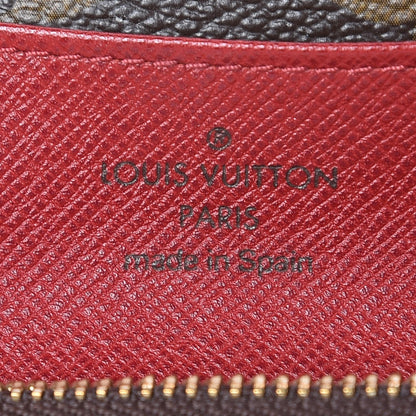 Louis Vuitton Monogram Emilie Wallet Red 6 of 10
