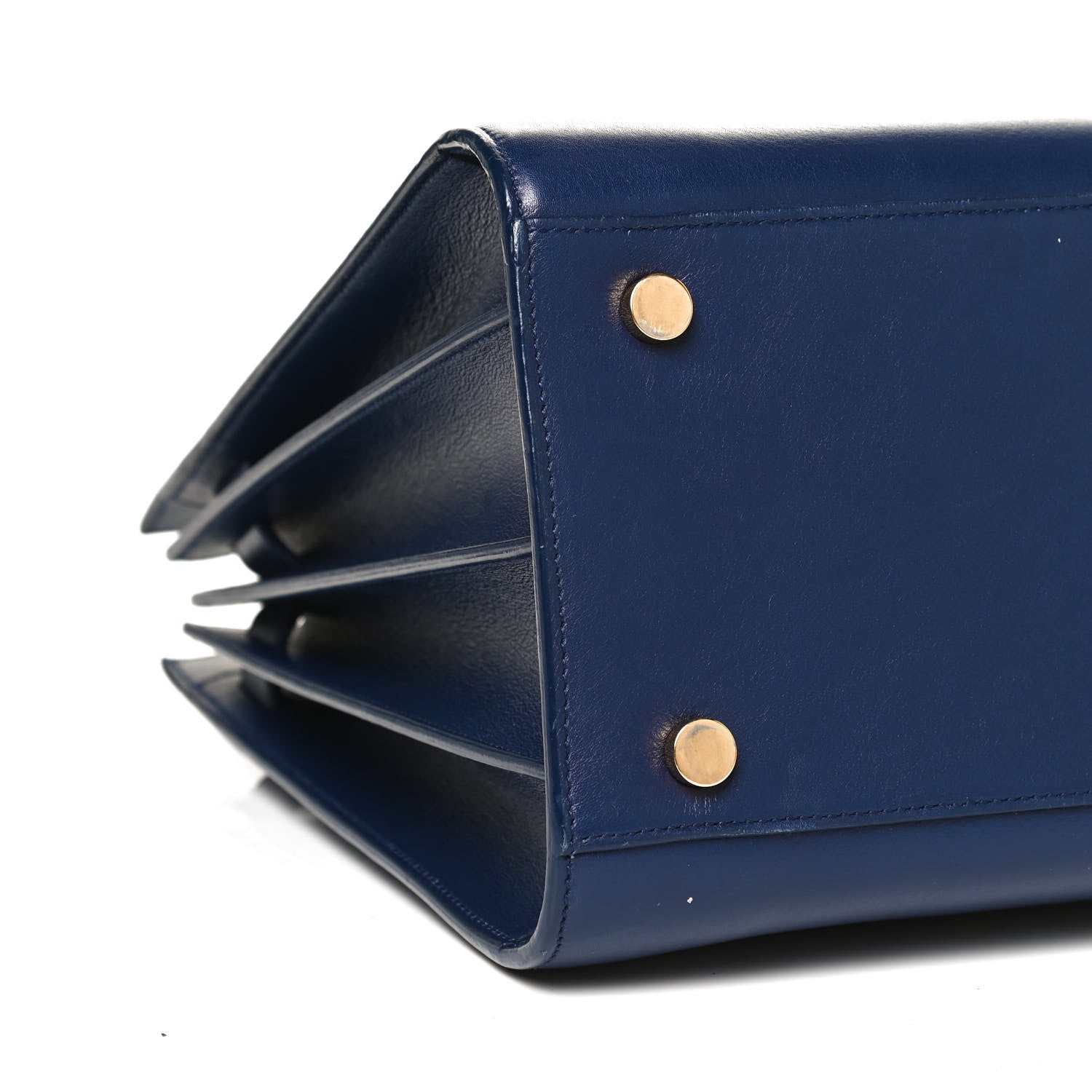 Saint Laurent Calfskin Small Sac De Jour New Marine 11 of 15