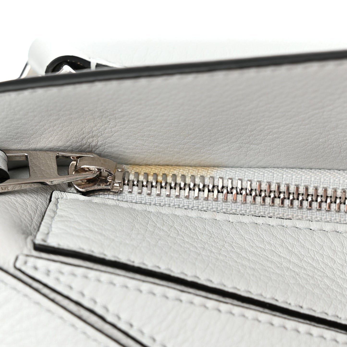 Calfskin Small Puzzle Bag Kaolin