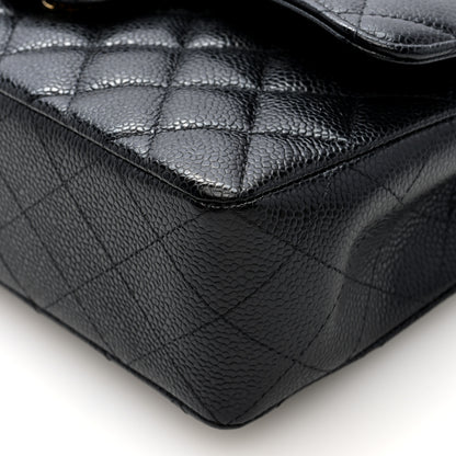 Chanel Caviar Quilted Small Double Flap Black 9 of 10