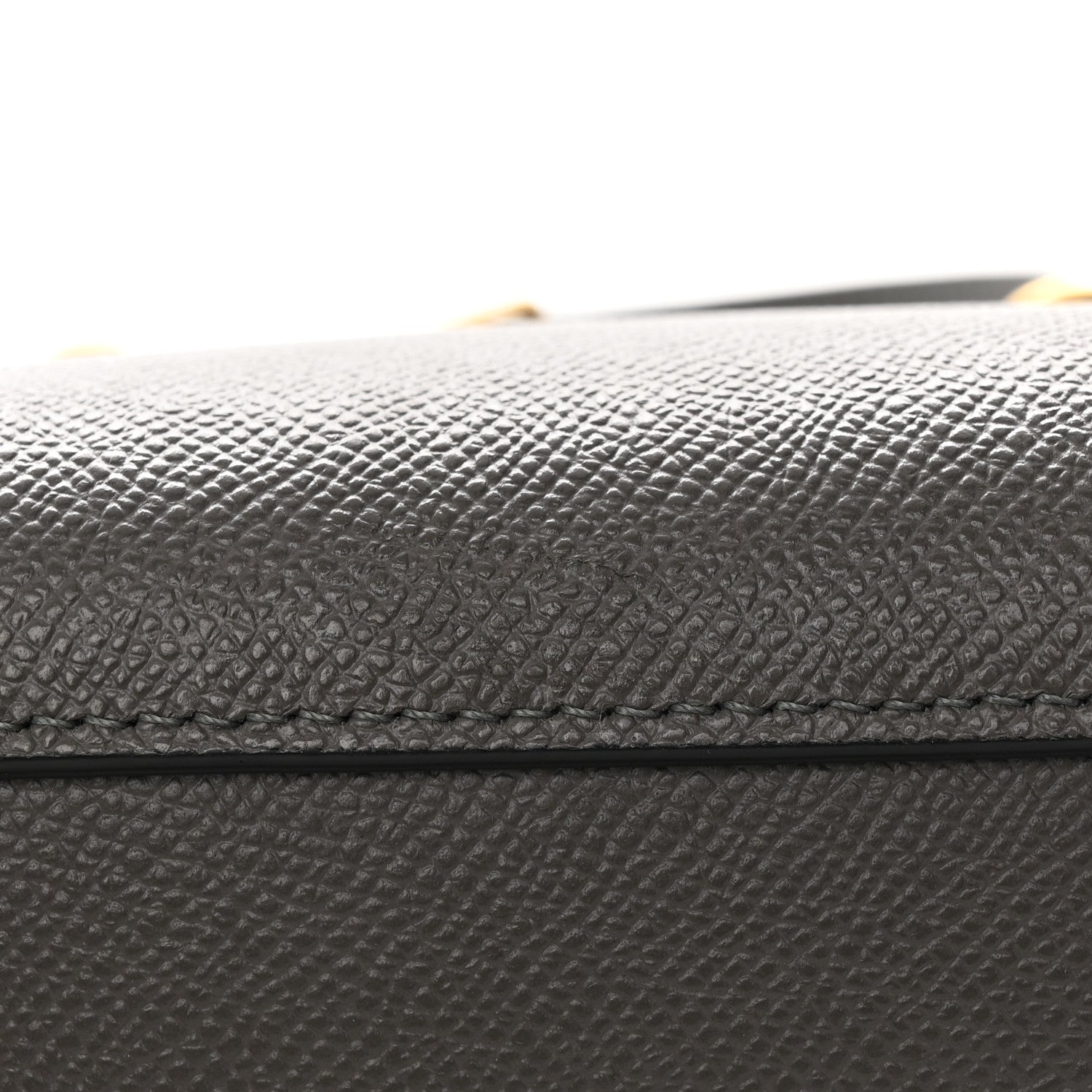 Celine Grained Calfskin Nano Belt Bag Grey 12 of 14