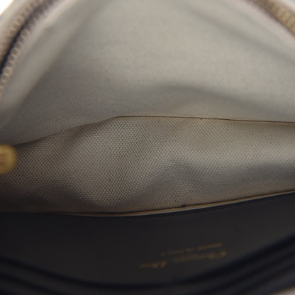 Christian Dior Oblique Saddle Chain Pouch Blue 6 of 14