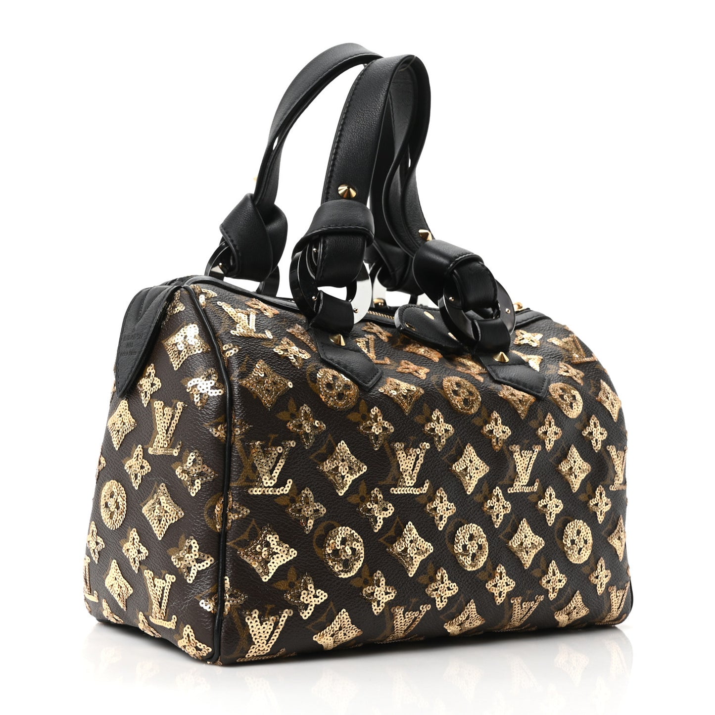 Monogram Sequins Eclipse Speedy 28 Gold